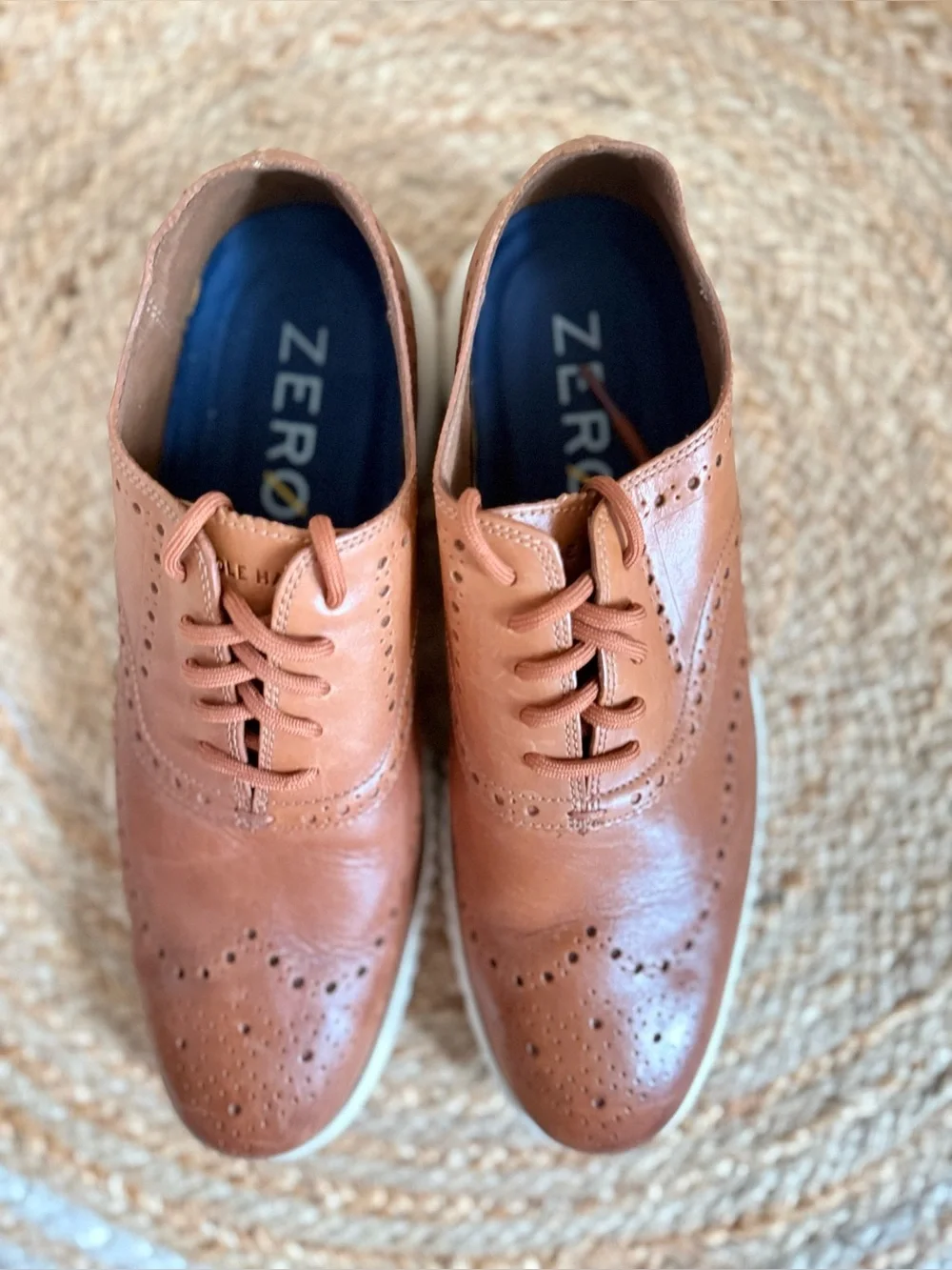 Cole Haan leather wingtip